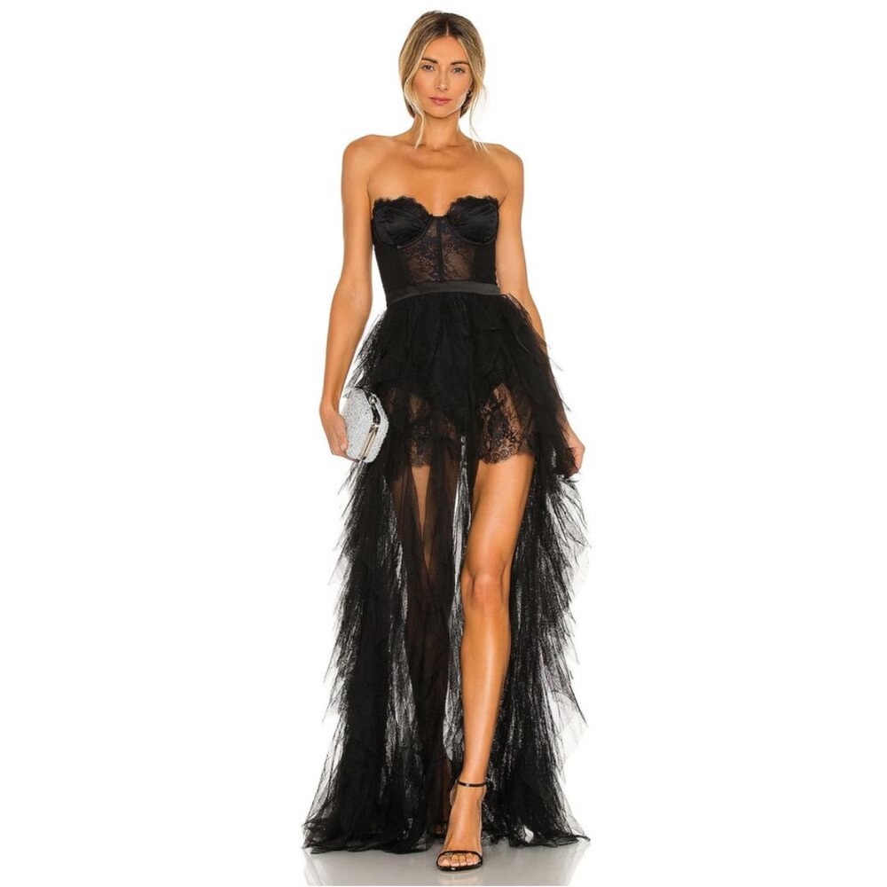 For Love And Lemons Bustier Gown